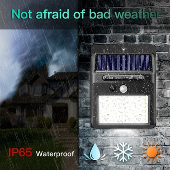 64LED Solar Light Outdoor Solar Lamp Human Body Induction Wall Light Waterproof Solar Powered Light for Garden Decoration
64LED Solar Light Outdoor Solar Lamp Human Body Induction Wall Light Waterproof Solar Powered Light for Garden Decoration