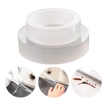 Kitchen Sink Waterproof Tape Transparent Acrylic Adhesive Tape Sink Sticking Strip 3cm/5cm width and 3/5/10m length
Kitchen Sink Waterproof Tape Transparent Acrylic Adhesive Tape Sink Sticking Strip 3cm/5cm width and 3/5/10m length