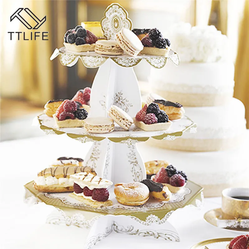 TTLIFE Three-tier Cake Stand Dessert Tray Wedding Birthday Party Party Decoration Car Cupcake Stand fondant decorating tools
TTLIFE Three-tier Cake Stand Dessert Tray Wedding Birthday Party Party Decoration Car Cupcake Stand fondant decorating tools