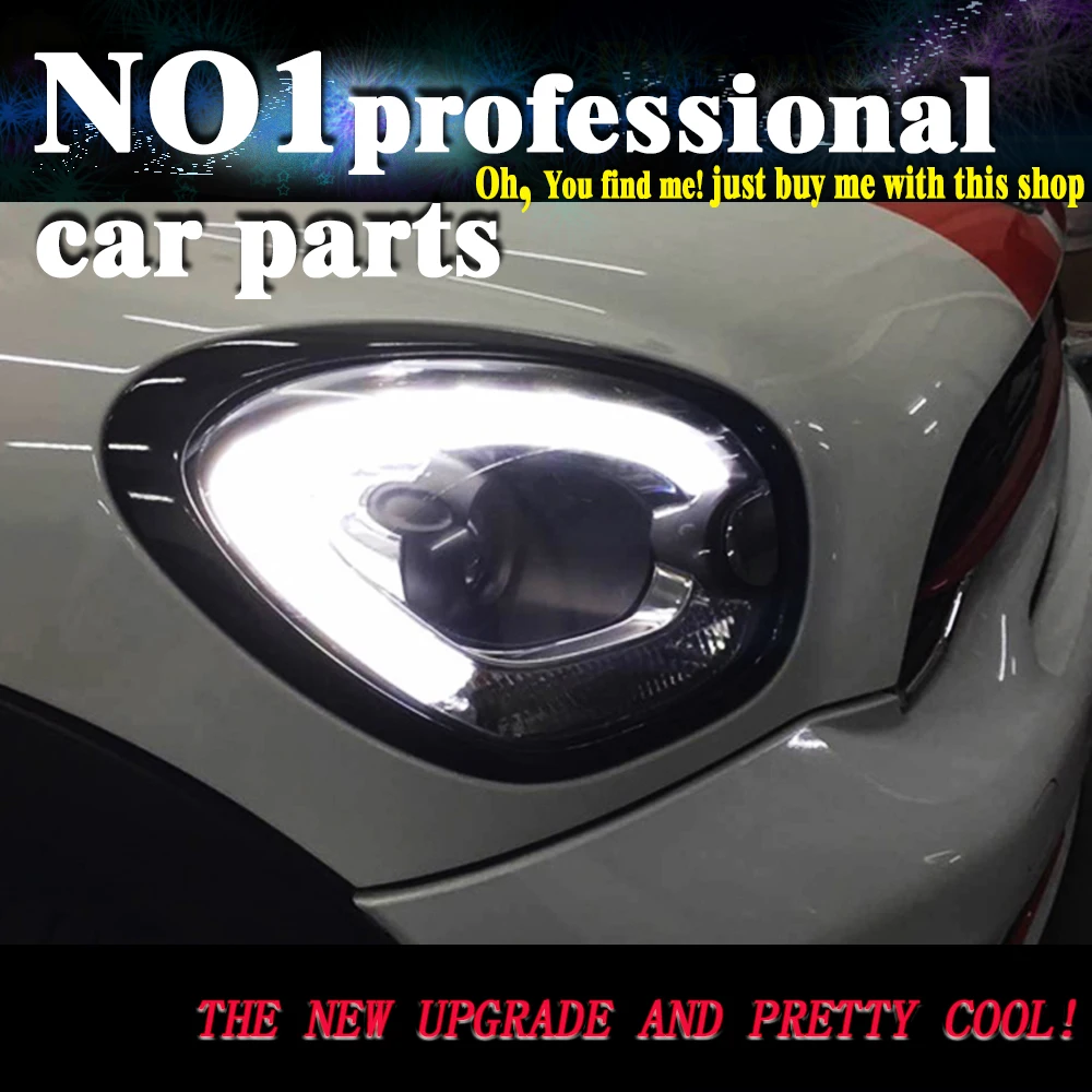 Автомобильные аксессуары для BMW mini R60 Countryman фары 2010 2016 Cooper R61 светодиодные DRL