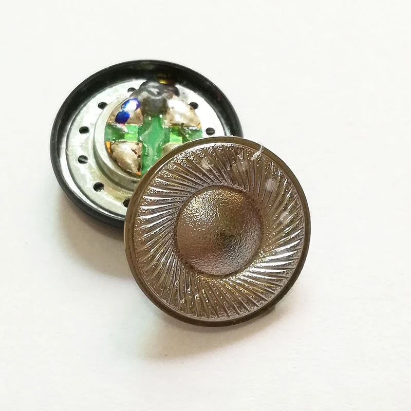 15.4mm Earphone Speaker for MX500 Titanium Film 32ohm 110DB Monitor Flat Headphone Speaker Driver DIY
15.4mm Earphone Speaker for MX500 Titanium Film 32ohm 110DB Monitor Flat Headphone Speaker Driver DIY