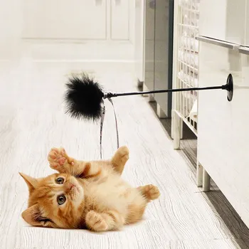 Pet Cat Toy Soft And Comfortable Teasing Stick Fun Interactive Wand Soft Feather Stick Spring Sucker
Pet Cat Toy Soft And Comfortable Teasing Stick Fun Interactive Wand Soft Feather Stick Spring Sucker