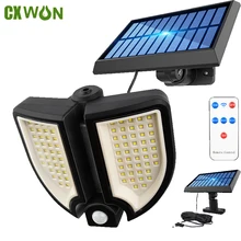 Solar Motion Sensor LED Light Outdoor 3 Modes Solar Energy Lamp Sunlight Split Patio Yard Garden Remote Security Flood Light
Solar Motion Sensor LED Light Outdoor 3 Modes Solar Energy Lamp Sunlight Split Patio Yard Garden Remote Security Flood Light