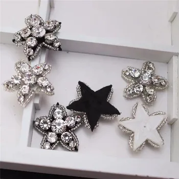 1 Piece Small 3D Craft Beaded Crystal Rhinestones Star Design Patches Applique Sew on Patches Clothes Bags Decorated DIY Sewing
1 Piece Small 3D Craft Beaded Crystal Rhinestones Star Design Patches Applique Sew on Patches Clothes Bags Decorated DIY Sewing