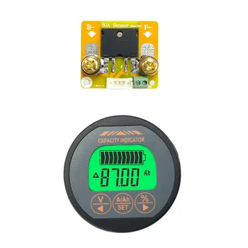 Battery Monitor DC 0-80V0-350A SOC AH Volt AMP Capacity Tester Voltmeter Ammeter With Memory Function
Battery Monitor DC 0-80V0-350A SOC AH Volt AMP Capacity Tester Voltmeter Ammeter With Memory Function