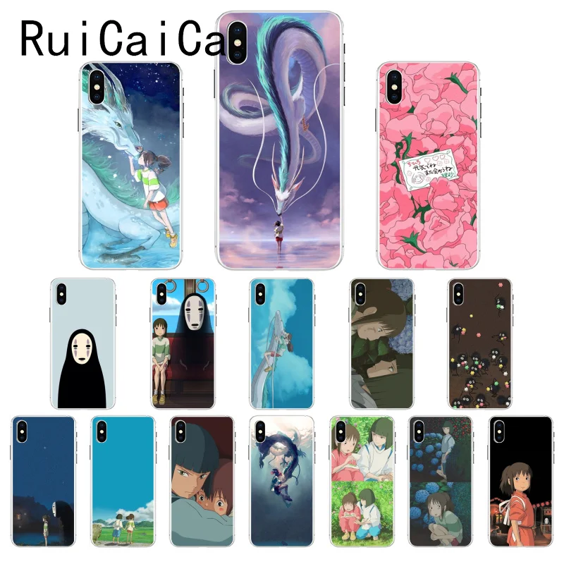 Ruicaica Cartoon Studio Ghibli Spirited Away Cover Soft Shell Phone Case Cover for iPhone 5 5Sx 6 7 7plus 8 8Plus X XS MAX XR
Ruicaica Cartoon Studio Ghibli Spirited Away Cover Soft Shell Phone Case Cover for iPhone 5 5Sx 6 7 7plus 8 8Plus X XS MAX XR