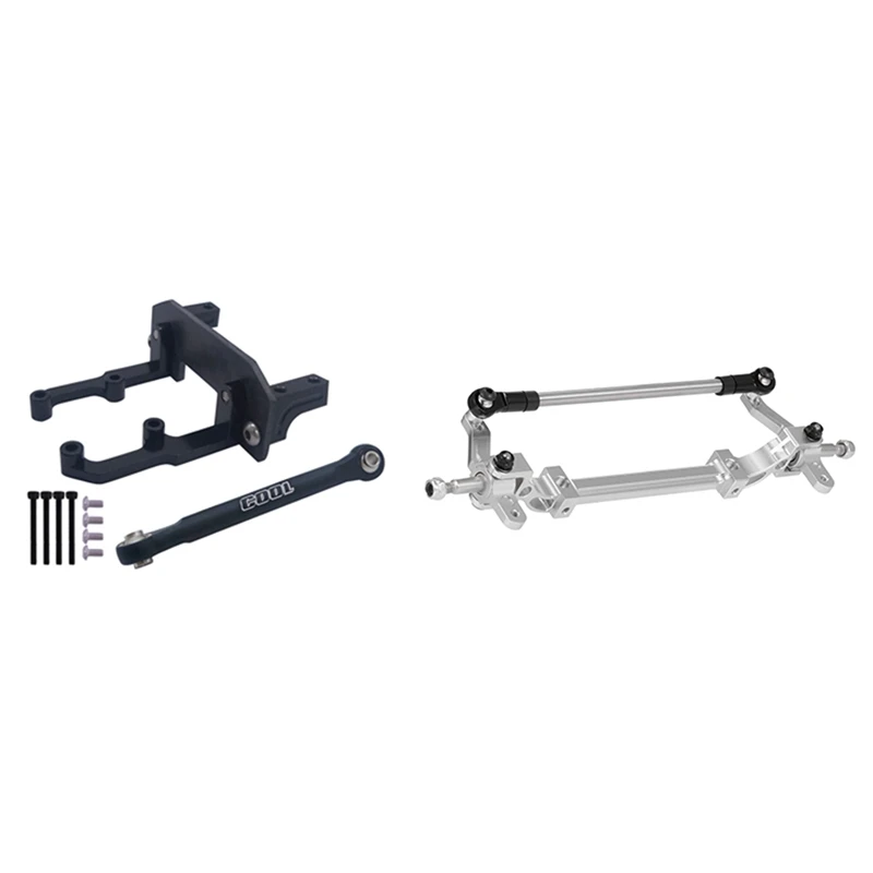 1 Set Servo Mount + Carbon Holder + Steering Link & 1 Pcs Silver Metal Front Axle Steering Rod Link Pole
1 Set Servo Mount + Carbon Holder + Steering Link & 1 Pcs Silver Metal Front Axle Steering Rod Link Pole