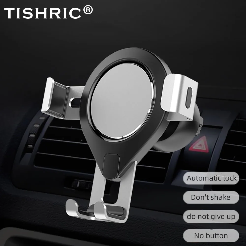 Universal TISHRIC Gravity Automatic Car Holder For Phone Air Vent Mount 360 Rotation mobile support for Iphone XS/xiaomi
Universal TISHRIC Gravity Automatic Car Holder For Phone Air Vent Mount 360 Rotation mobile support for Iphone XS/xiaomi