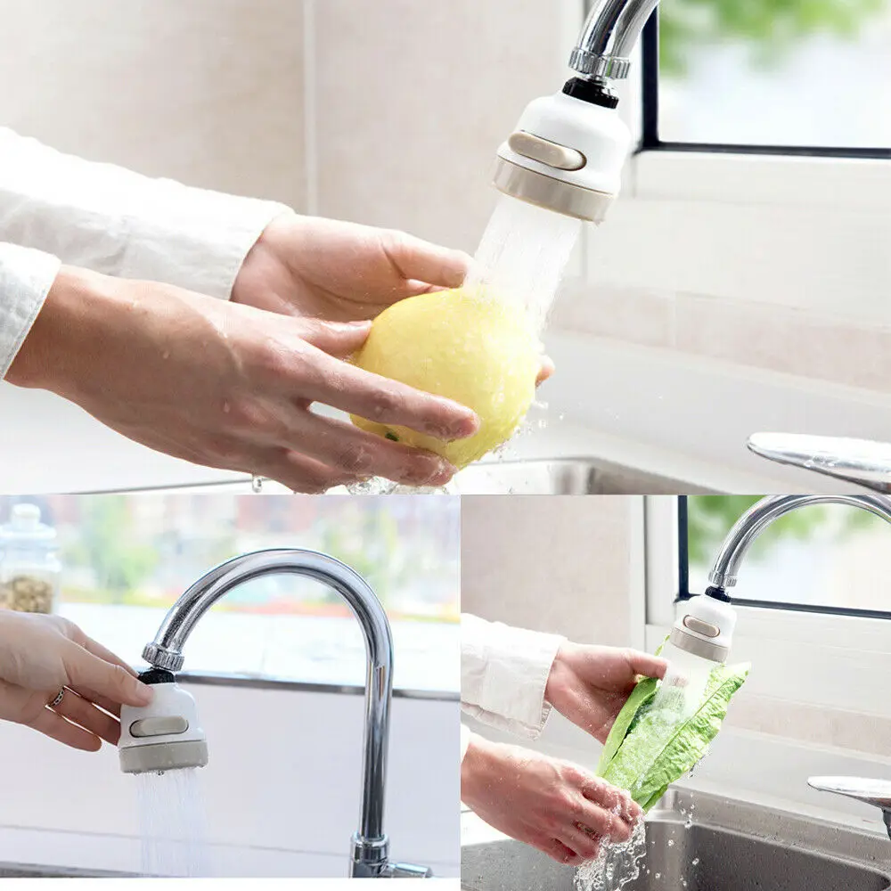 Kitchen Faucet Accessories 360° Sprayer Shower Splash Filter Tap Device Head Nozzle Water-saving Usa | Обустройство дома