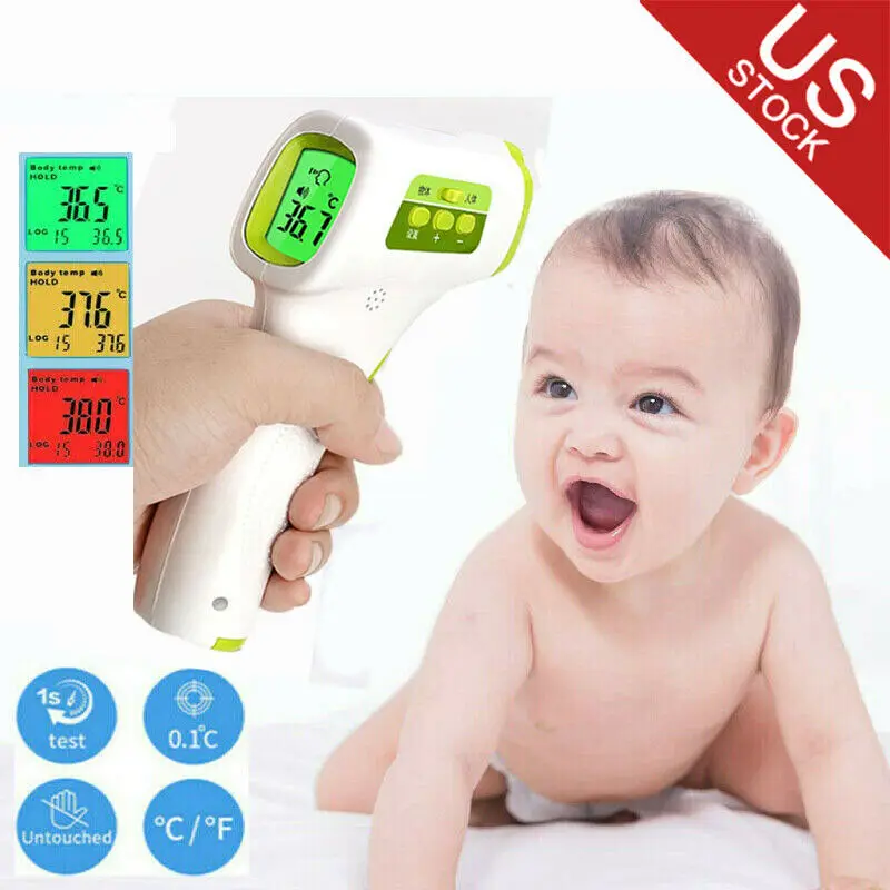 Adult Baby LCD Digital Thermometer Body Infrared Non-contact Temperature Gun Children Forehead Infrared Temperature Tool
Adult Baby LCD Digital Thermometer Body Infrared Non-contact Temperature Gun Children Forehead Infrared Temperature Tool