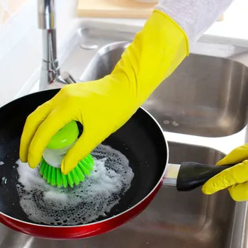 High Quality Long Rubber Warm Gloves Kitchen Dish Washing Cleaning Tool Protect Hand Gloves Non-slip surface design
High Quality Long Rubber Warm Gloves Kitchen Dish Washing Cleaning Tool Protect Hand Gloves Non-slip surface design