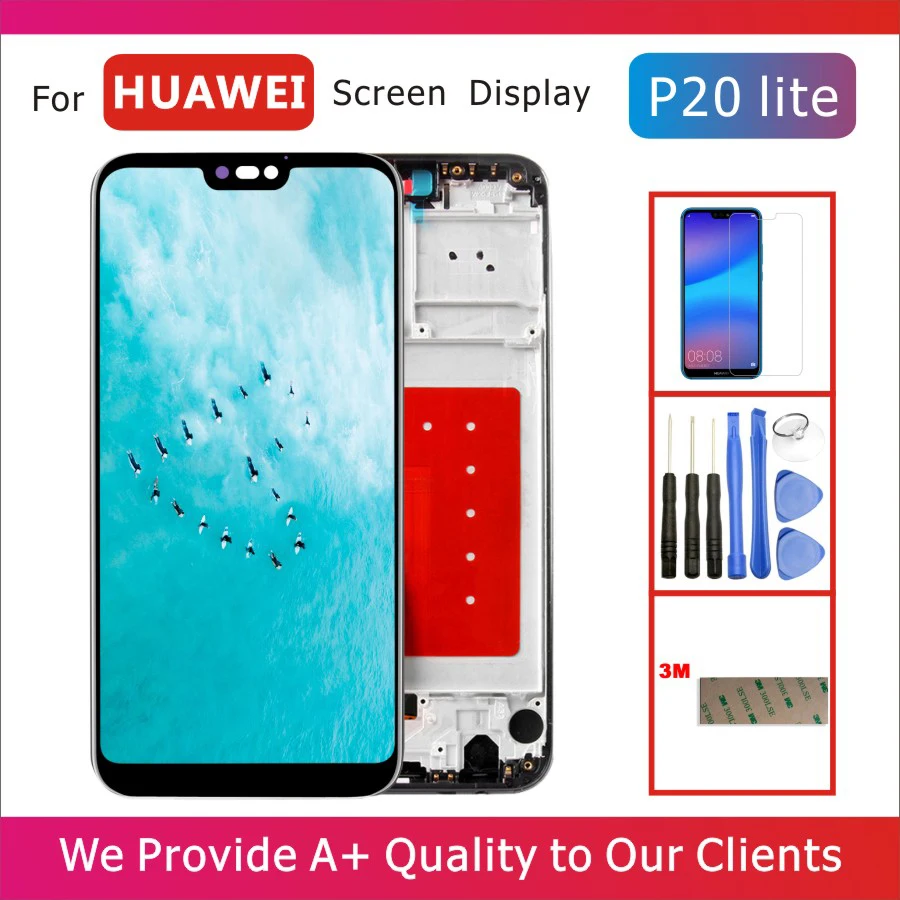 5.84" LCD Display for Huawei P20 Lite Screen Display with Touch Screen Digitizer Assembly for Huawei ANE-LX1 ANE-LX2 Nova 3e LCD
5.84" LCD Display for Huawei P20 Lite Screen Display with Touch Screen Digitizer Assembly for Huawei ANE-LX1 ANE-LX2 Nova 3e LCD
