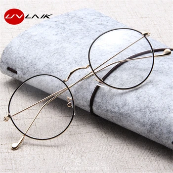 UVLAIK Round Nearsighted Glasses Frames Men Women Finished Nearsight Myopia Eyewears Metal Short Sight Eyeglasses -1.0 -4.0
UVLAIK Round Nearsighted Glasses Frames Men Women Finished Nearsight Myopia Eyewears Metal Short Sight Eyeglasses -1.0 -4.0