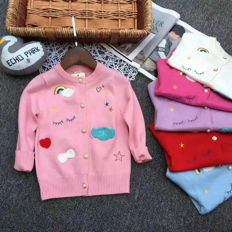 Girl'S Sweater 2019 New Style Fall And Winter Clothes Cardigan Sweater Coat Korean-style CHILDREN'S Sweater Cartoon CHILDREN'S S
Girl'S Sweater 2019 New Style Fall And Winter Clothes Cardigan Sweater Coat Korean-style CHILDREN'S Sweater Cartoon CHILDREN'S S