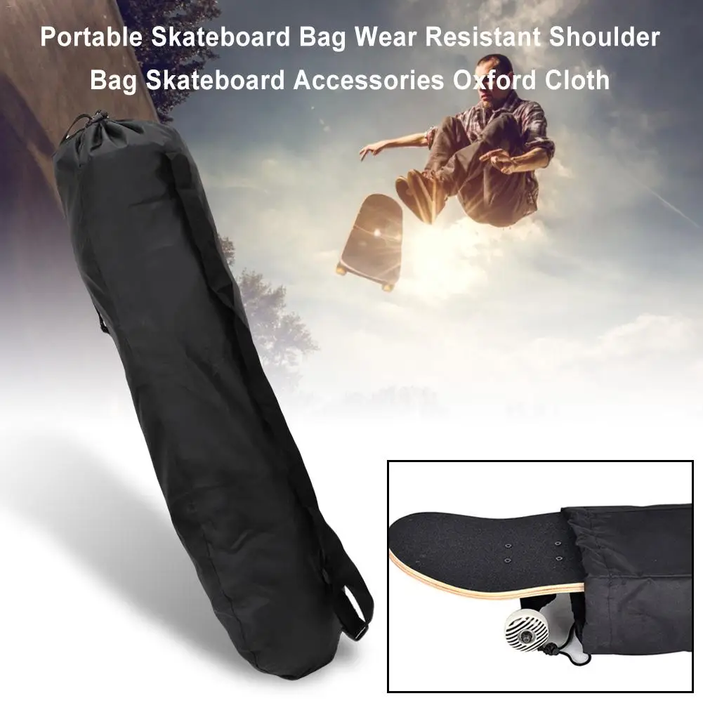 Oxford Cloth Unisex Cover Wear Resistant Adjustable Skateboard Bag Waterproof