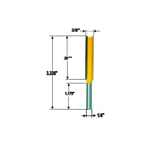Free shipping 1Pcs 1/4" Shank Long Cleaning Bottom Router Bit Cutter CNC Woodworking Clean Bits
Free shipping 1Pcs 1/4" Shank Long Cleaning Bottom Router Bit Cutter CNC Woodworking Clean Bits
