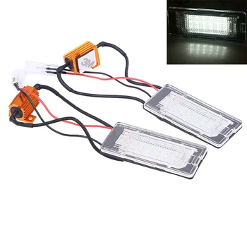 1 Pair White Auto Car License Plate LED Light Lamps Bulb For VW Touran 11 Error Free Car Styling External Lights
1 Pair White Auto Car License Plate LED Light Lamps Bulb For VW Touran 11 Error Free Car Styling External Lights