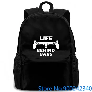 Life Behind Bar for Biker Riders Bicycle Cyclinger Cheap Wholesale Lady'S women men backpack laptop travel school adult
Life Behind Bar for Biker Riders Bicycle Cyclinger Cheap Wholesale Lady'S women men backpack laptop travel school adult