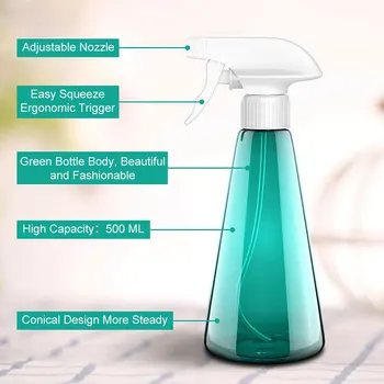 Refillable Mist 3-Mode Spray Bottle Empty Atomizer 500ml Cleaning Gardening Blue/Green YE-Hot
Refillable Mist 3-Mode Spray Bottle Empty Atomizer 500ml Cleaning Gardening Blue/Green YE-Hot