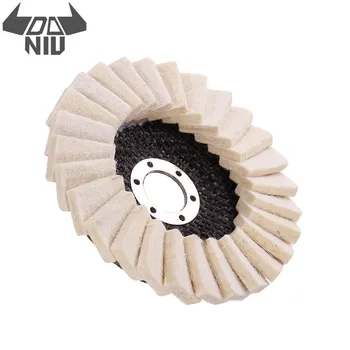 DANIU 130mm Wool Felt Flap Polishing Wheel Disc Polisher Angle Grinder Buffing Pads For Medical Glass Marble Metal
DANIU 130mm Wool Felt Flap Polishing Wheel Disc Polisher Angle Grinder Buffing Pads For Medical Glass Marble Metal