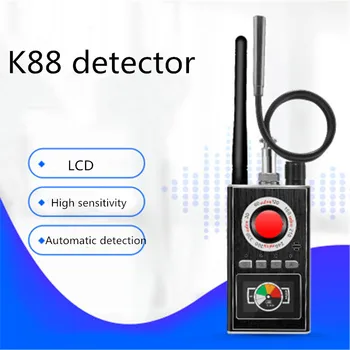 K88 Anti Spy RF Detector Hidden Camera Detector Wireless Signal Laser Lens GSM & Listening Device Finder Radio Frequency Finder
K88 Anti Spy RF Detector Hidden Camera Detector Wireless Signal Laser Lens GSM & Listening Device Finder Radio Frequency Finder