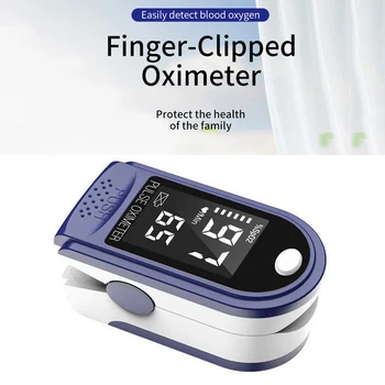 Portable Fingertip Oximeter L-ED Display Blood Oxygen Pulse Rate Monitor for Family Travel (Blue)
Portable Fingertip Oximeter L-ED Display Blood Oxygen Pulse Rate Monitor for Family Travel (Blue)