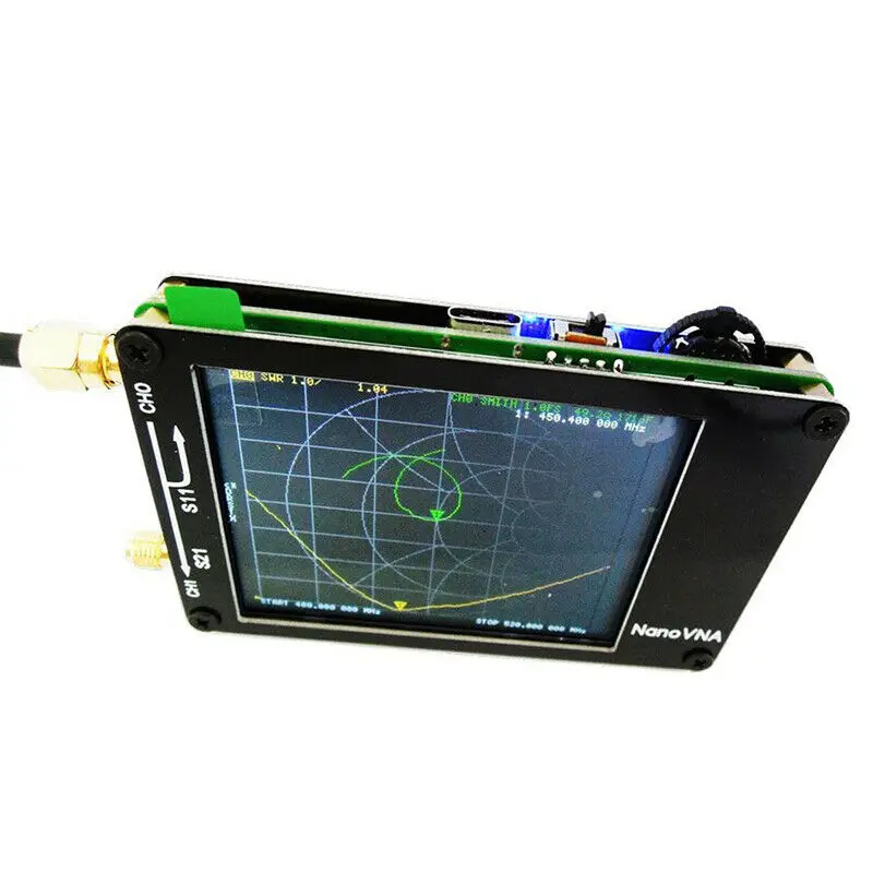 50KHz-900MHz Vector Network Analyzer Nano VNA Kit HF VHF UHF Antenna Analyzer High Quality Tool Parts
50KHz-900MHz Vector Network Analyzer Nano VNA Kit HF VHF UHF Antenna Analyzer High Quality Tool Parts