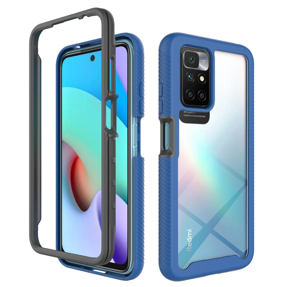 TPU+PC Bumper Clear Case For Xiaomi Redmi 10 Mi 11 10T Pro Mi 10 Lite Note 10S Poco F3 M3 X3 NFC Transparent Back Thin Cases
TPU+PC Bumper Clear Case For Xiaomi Redmi 10 Mi 11 10T Pro Mi 10 Lite Note 10S Poco F3 M3 X3 NFC Transparent Back Thin Cases