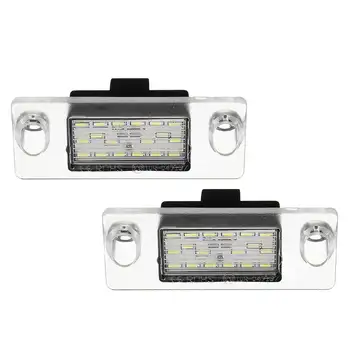 

2pcs Error Free LED Number License Plate Light Lamp For Audi A4 B5 96-01 8L S5 B5 A3 S3 Sportback 97-03 A4 S4 Avant