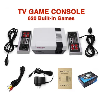 

KISSCASE Mini TV Can Store 620 500 Game Console Video Handheld For NES Games Consoles With Retail Box family entertainment