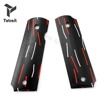 TOtrait 1 Pair Damascus Pattern Professional G10 Hand Grips Patch Material Non-slip Handles scales Slabs blanks For 1911 Models
TOtrait 1 Pair Damascus Pattern Professional G10 Hand Grips Patch Material Non-slip Handles scales Slabs blanks For 1911 Models