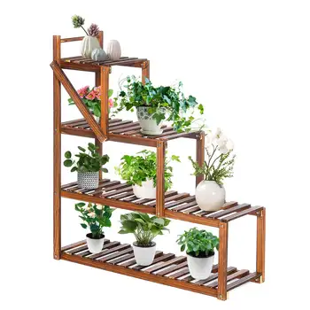 3-Tier 9 Pots Wooden Plant Flower Stand Shelf Balcony Garden Flower Plant Stand Display Shelf Corner Stand Display Shelf Rack
3-Tier 9 Pots Wooden Plant Flower Stand Shelf Balcony Garden Flower Plant Stand Display Shelf Corner Stand Display Shelf Rack