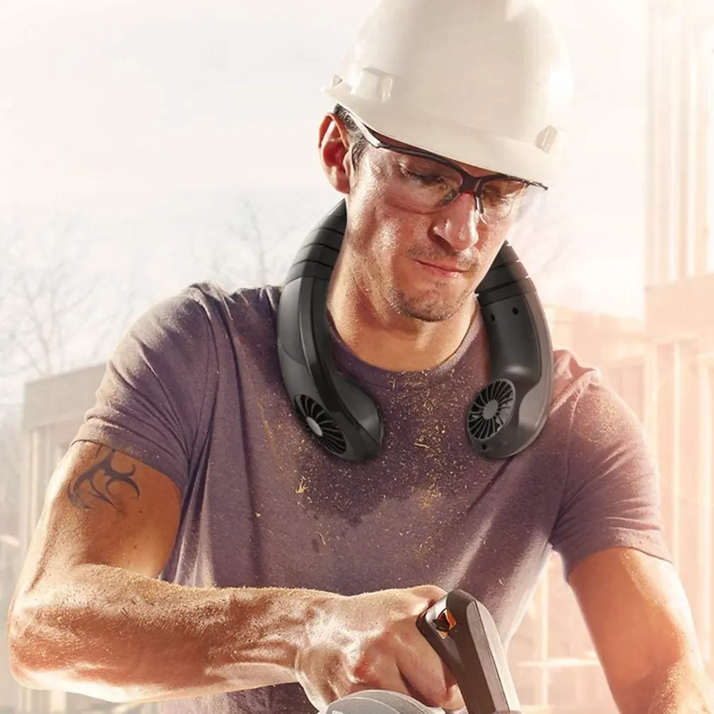 Lazy Sports Halter Fan Mini Hanging Neck Fan USB Rechargeable Cover Leafless ultra-quiet Fan Air Cooler For Outdoor Room
Lazy Sports Halter Fan Mini Hanging Neck Fan USB Rechargeable Cover Leafless ultra-quiet Fan Air Cooler For Outdoor Room