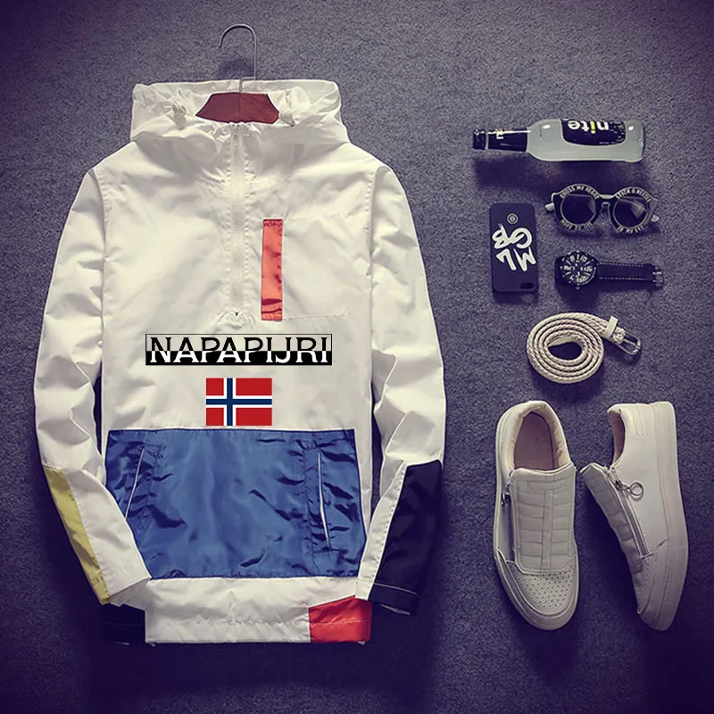 2020 spring and summer new NAPAPIJRI jacket men's street windbreaker hoodie zipper thin jacket men's casual jacket 5XL
2020 spring and summer new NAPAPIJRI jacket men's street windbreaker hoodie zipper thin jacket men's casual jacket 5XL