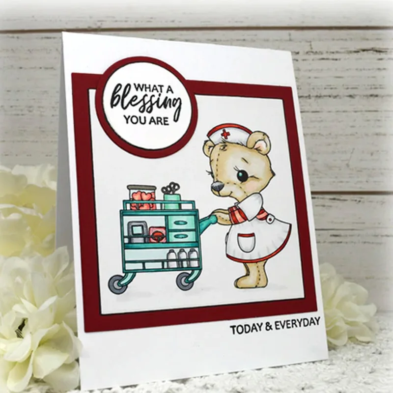 Animal Nurse Metal Cutting Dies&Cordinating Stamps For Scrapbooking Photo Album Craft Die Cut Card Making Embossing Stencil
Animal Nurse Metal Cutting Dies&Cordinating Stamps For Scrapbooking Photo Album Craft Die Cut Card Making Embossing Stencil