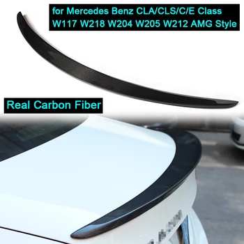 Car Rear Spoiler Wing Real Carbon Fiber for Mercedes Benz CLA/CLS/C/E Class W117 W218 W204 W205 W212 4Doors AMG Style 2007-in
Car Rear Spoiler Wing Real Carbon Fiber for Mercedes Benz CLA/CLS/C/E Class W117 W218 W204 W205 W212 4Doors AMG Style 2007-in