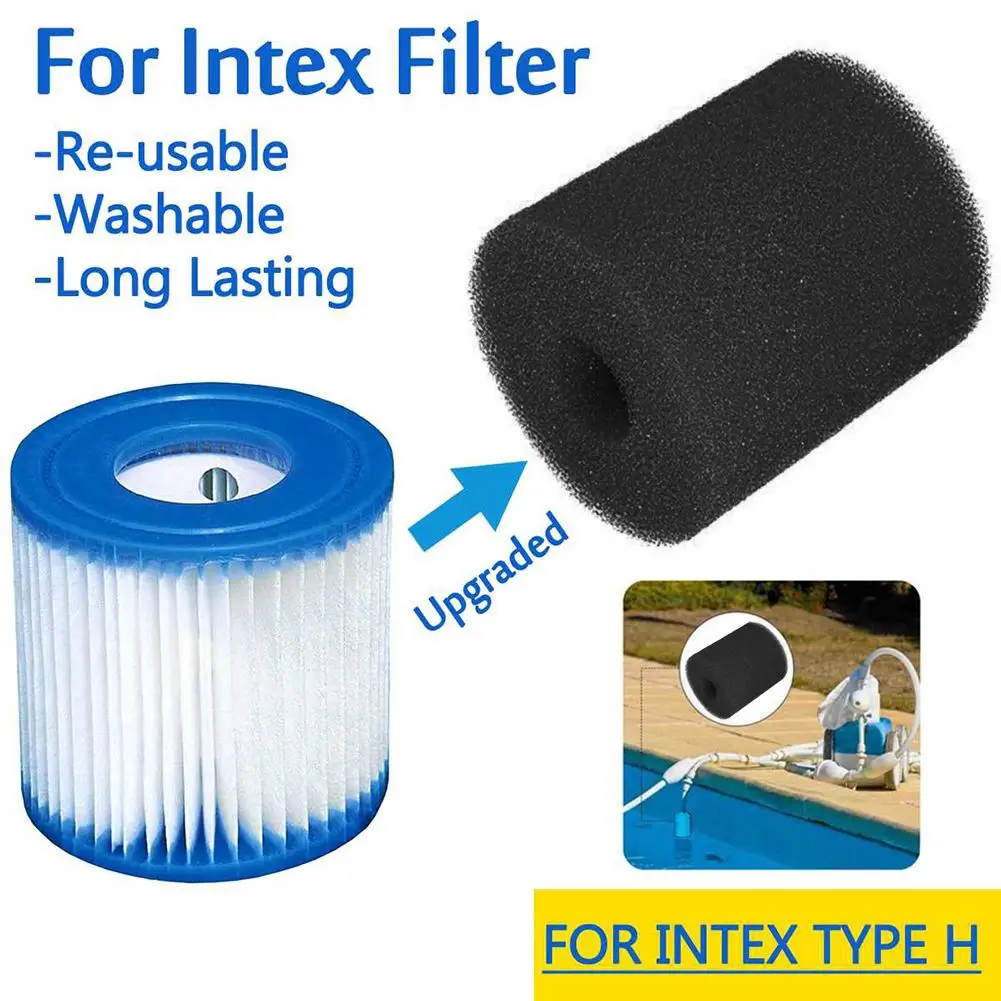 3 sizes Black White Swimming Pool Filter Foam Sponge Intex S1 type Reusable Washable Cartridge Foam Suit Intex Bubble Jetted
3 sizes Black White Swimming Pool Filter Foam Sponge Intex S1 type Reusable Washable Cartridge Foam Suit Intex Bubble Jetted
