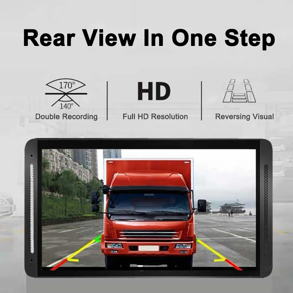 Rearview 7inch DVR Dash Cam Dual Camera Driving Video Recording System Detection Backup Parking Monitor Loop Recording For Trunk
Rearview 7inch DVR Dash Cam Dual Camera Driving Video Recording System Detection Backup Parking Monitor Loop Recording For Trunk