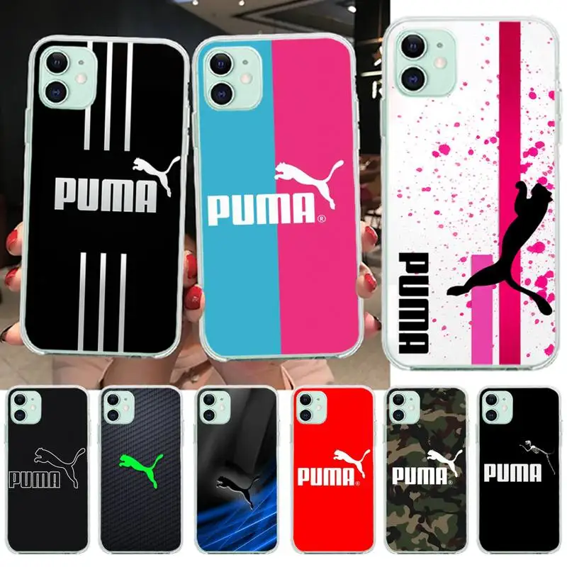 KPUSAGRT Luxury brand Puma Soft Rubber Phone Cover for iPhone 11 pro XS MAX 8 7 6 6S Plus X 5S SE 2020 XR cover
KPUSAGRT Luxury brand Puma Soft Rubber Phone Cover for iPhone 11 pro XS MAX 8 7 6 6S Plus X 5S SE 2020 XR cover