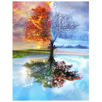 DIY 5D Diamond Painting Seasons Tree Cross Stitch Diamond Embroidery Patterns rhinestones Diamond
DIY 5D Diamond Painting Seasons Tree Cross Stitch Diamond Embroidery Patterns rhinestones Diamond