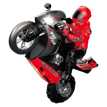 2.4G 1: 6 Self-Balancing Stunt Motorcycle 360degree Drift Motorcycle Stunt Racing Remote Control Car
2.4G 1: 6 Self-Balancing Stunt Motorcycle 360degree Drift Motorcycle Stunt Racing Remote Control Car