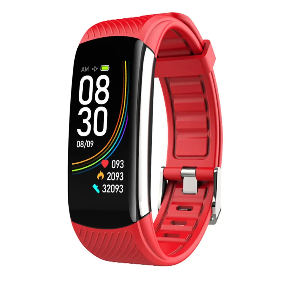 C6T Body Temperature Bracelet Watch Information Push Sleep Exercise Waterproof BT Smart Sports Bracelet Thermometer Bracelet
C6T Body Temperature Bracelet Watch Information Push Sleep Exercise Waterproof BT Smart Sports Bracelet Thermometer Bracelet