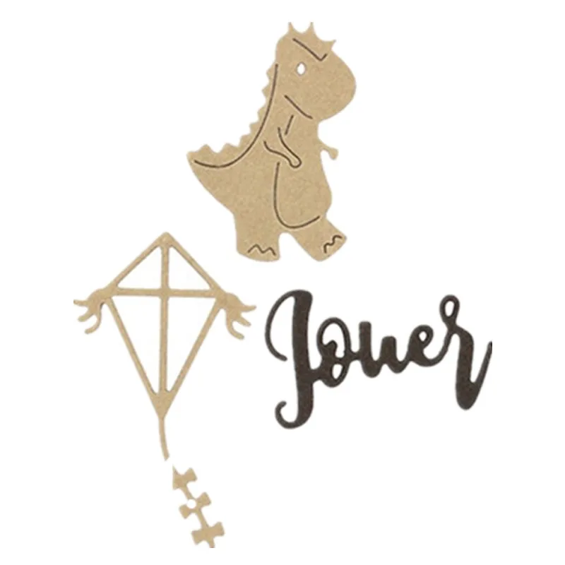 Childhood Games Mini Cartoon Dinosaur Kite Metal Cutting Dies Stencils for DIY Scrapbooking Album Stamp Card Embossing New 2019
Childhood Games Mini Cartoon Dinosaur Kite Metal Cutting Dies Stencils for DIY Scrapbooking Album Stamp Card Embossing New 2019