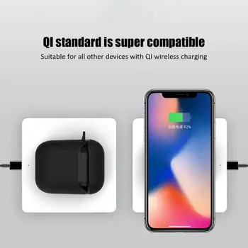 Wireless Charging Box For Airpods For Apple Earphone Airpods Charger House Perfect for Apple Headset Black White
Wireless Charging Box For Airpods For Apple Earphone Airpods Charger House Perfect for Apple Headset Black White