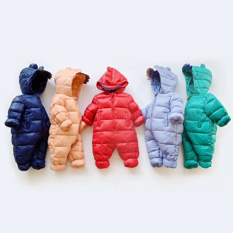 Baby Boys Girls Rompers Winter Cotton Padded Jumpsuit Overalls For Children Newborn Hooded Infant Baby Cartoon Dinosaur Jackets
Baby Boys Girls Rompers Winter Cotton Padded Jumpsuit Overalls For Children Newborn Hooded Infant Baby Cartoon Dinosaur Jackets