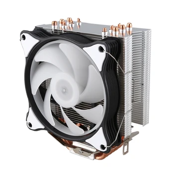 DELEFUN CPU Cooler 6 Pure Copper 12cm Heat Pipe Cooling Tower Cooling System 12cm CPU Cooling Fan CPU Radiator for AMD 
DELEFUN CPU Cooler 6 Pure Copper 12cm Heat Pipe Cooling Tower Cooling System 12cm CPU Cooling Fan CPU Radiator for AMD