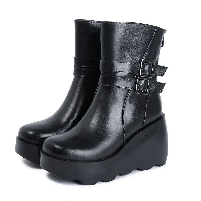 SWONCO Cotton Padded Shoes Winter Women Snow Boots Platform Chunky Heel Casual Shoes Female 2019 2020 Female Ankle Boots Leather
SWONCO Cotton Padded Shoes Winter Women Snow Boots Platform Chunky Heel Casual Shoes Female 2019 2020 Female Ankle Boots Leather