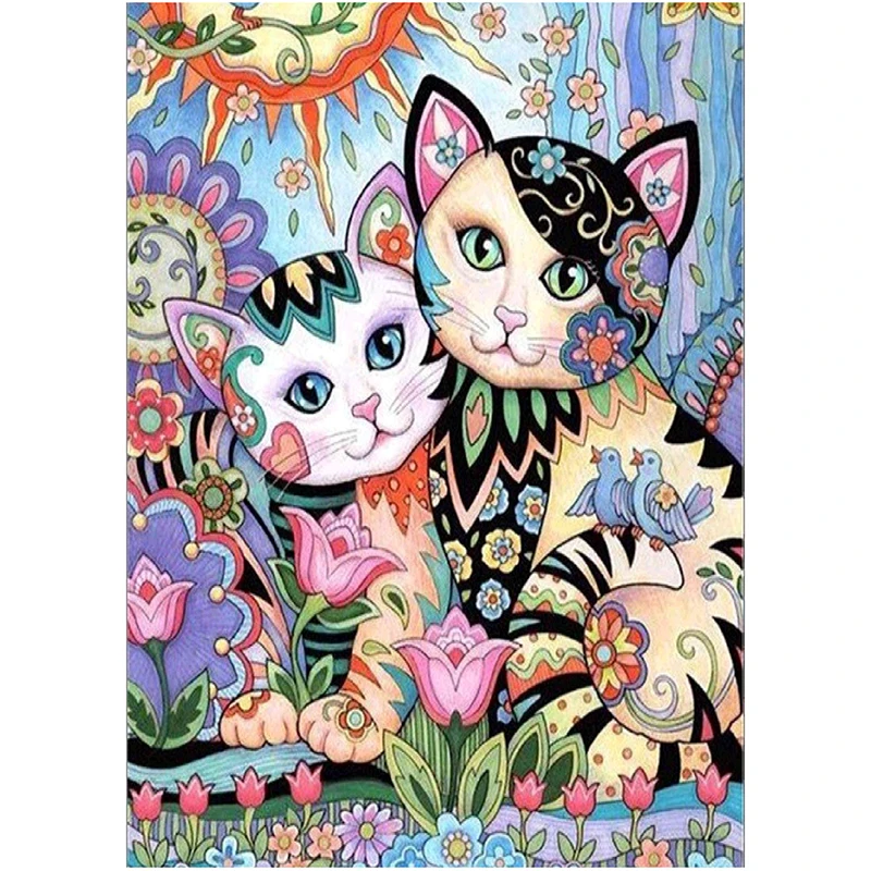 Full Square/Round Drill 5D DIY Animal Diamond Painting "Cartoon Cat" 3D Rhinestone Embroidery Cross Stitch 5D Home Decor Gift
Full Square/Round Drill 5D DIY Animal Diamond Painting "Cartoon Cat" 3D Rhinestone Embroidery Cross Stitch 5D Home Decor Gift