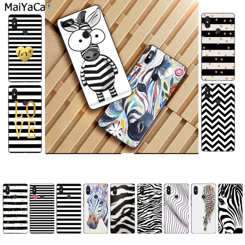 MaiYaCa Animal Black white Zebra Stripe Soft Shell Phone Cover for Xiaomi 8 9 se Redmi 6 pro 6A 4X 7 note 5 7 Coque Shell
MaiYaCa Animal Black white Zebra Stripe Soft Shell Phone Cover for Xiaomi 8 9 se Redmi 6 pro 6A 4X 7 note 5 7 Coque Shell