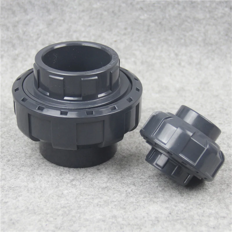 UPVC Union Pipe Fittings Coupler Water Connector For Garden Irrigation Hydroponic System 1pcs 20mm 25mm 32mm 40mm 50mm 110mm ID
UPVC Union Pipe Fittings Coupler Water Connector For Garden Irrigation Hydroponic System 1pcs 20mm 25mm 32mm 40mm 50mm 110mm ID